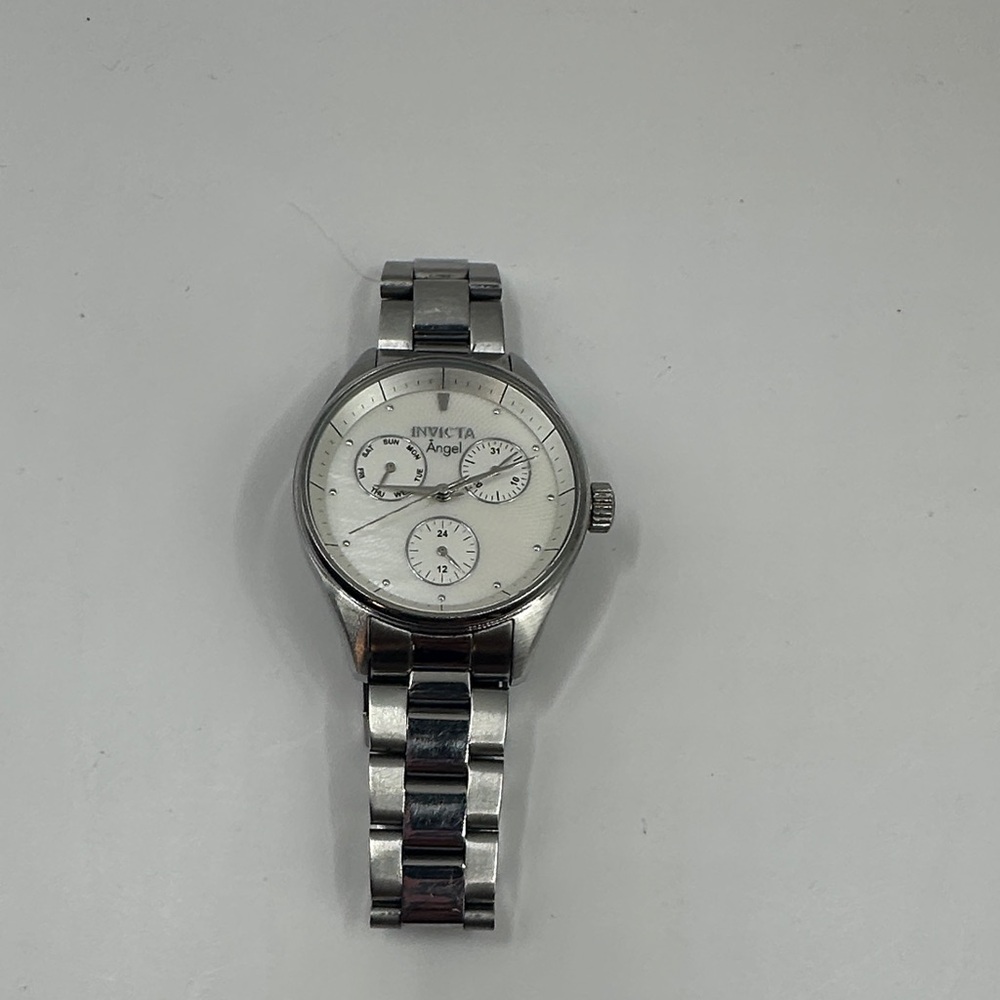 Invicta Angel Watch - Pearl Face & Silver